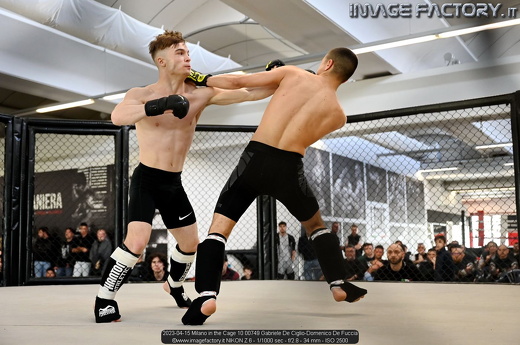 2023-04-15 Milano in the Cage 10 00749 Gabriele De Ciglio-Domenico De Fuccia